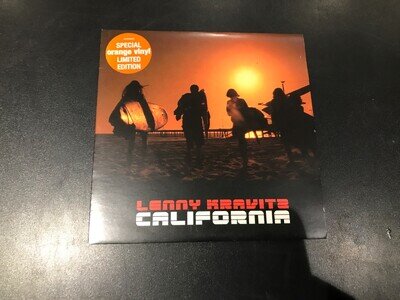 Lenny Kravitz - California - Vinyl 7" - Orange Vinyl - Ltd Edition - EX/EX