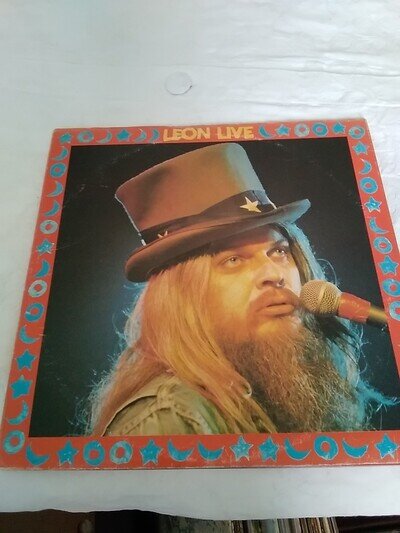 Leon Russell Leon Live Vinyl Original LP 1973 A&M 3 RECORD Set