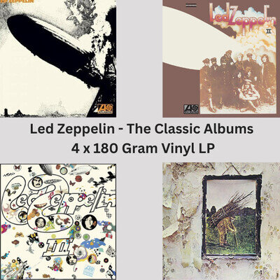 Led Zeppelin Classic Albums Bundle 4 x Vinyl LP 180 Gram New & Sealed