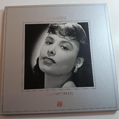 Lena Horne / Legendary Singers 1985 DOUBLE VINYL LP BOX / JAZZ SOUL EX FAST POST