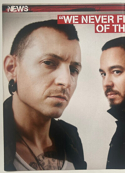LINKIN PARK ~ 2007 Full page UK magazine poster