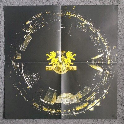 Ray Keith Golden Years Poster Rave Flyer, Acid House Club Rave Flyers