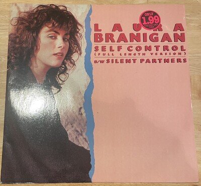 Laura Branigan - Self Control -12" Vinyl Single - 1984 - Atlantic A 9676 T