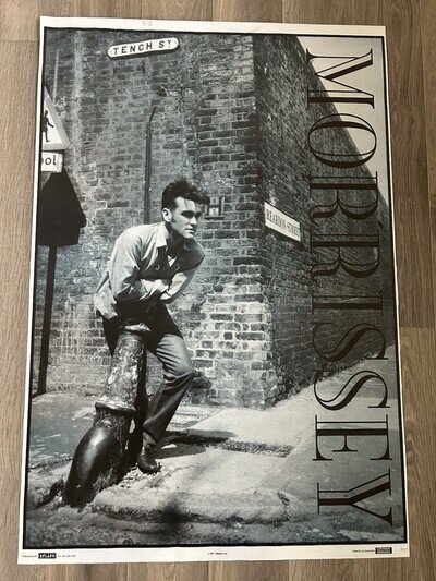 Morrissey Poster 1991 Street Scene