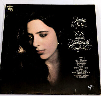 Laura Nyro Eli & The Thirteenth Confession USA Lp 1968 CBS 63346 Vg+/G+
