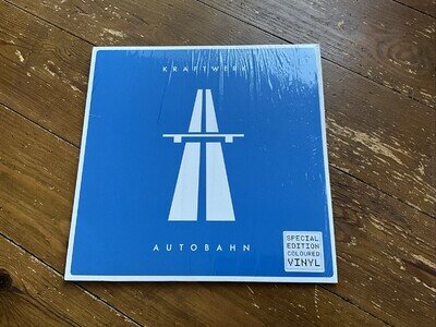 Autobahn by Kraftwerk (Record, 2009) Blue Vinyl Special Edition