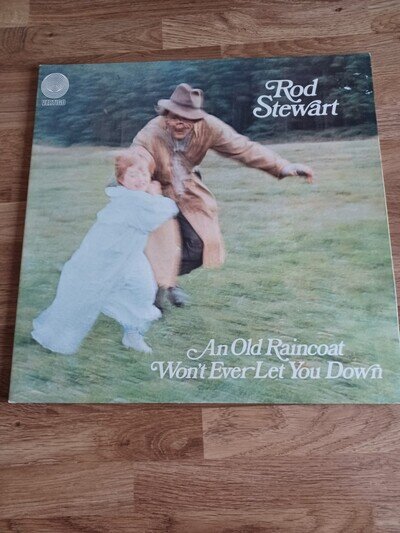 Rod Stewart-An old raincoat won't ever let you down vinyl record