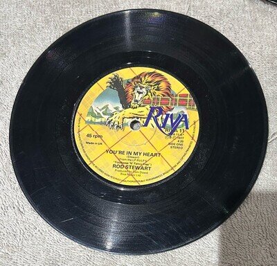 Rod Stewart - You're In My Heart 7" Vinyl Single Record