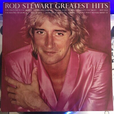 Rod Stewart, Greatest Hits, Vinyl Lp, Riva 1979, VG/VG, Classic