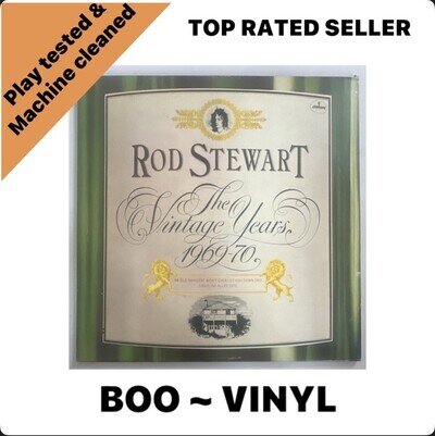 Rod Stewart - The Vintage Years (1969-70) 2 x Vinyl LP EX / EX
