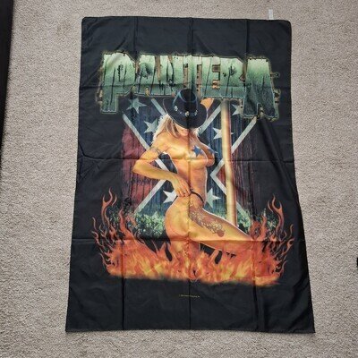 Pantera 2006 Textile Flag Poster Banner Thrash Metal Heavy Metal