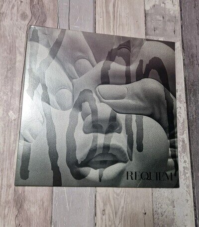 KORN REQUIEM LIMITED EDITION MILKY CLEAR VINYL LP SIGNED INSERT