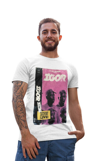 Tyler Okonma Igor T-Shirt Poster Creator Tour : Distressed Vintage Hip Hop Style