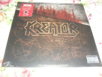 KREATOR -UNDER THE GUILLOTINE- AWESOME LIMITED EDITION LP VINYL X 2 SPLATTER
