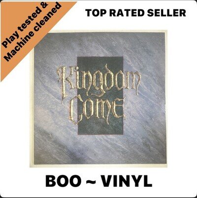 Kingdom Come Self Titled 1988 Vinyl LP UK - KCLP 1 - EX / EX Condition