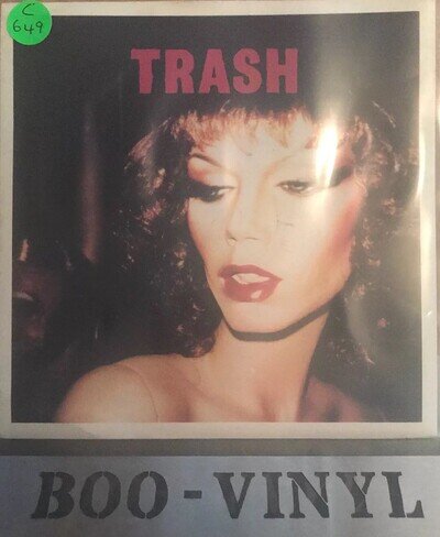 ROXY MUSIC Trash 7" VINYL UK Polydor 1979 Purple Injection Label Design Ex+