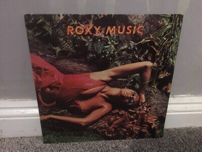 Roxy Music - Stranded - Rare Orig 1st Pressing Vinyl 12"LP 1973 Island Pink Rim