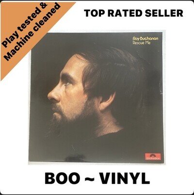 Roy Buchanan Rescue Me vinyl LP album record UK 2391152 EX / VG+