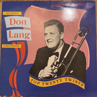 Don Lang & The Twisters - Top 20 Twists - Vinyl LP - See For Miles SEE35 Mono