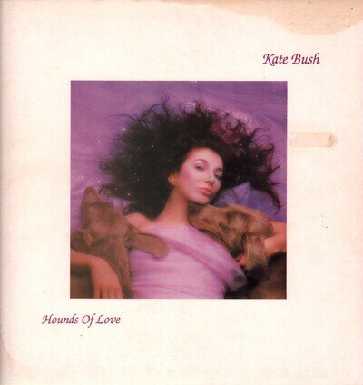Kate Bush Hounds of Love LP vinyl UK Emi 1985 with inner and A4U/B6U matrix