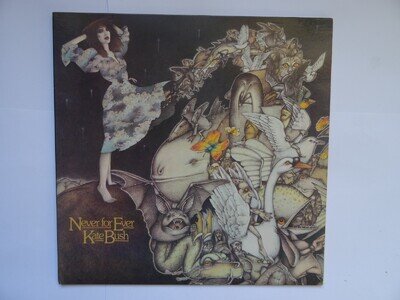 Kate Bush Never For Ever Vinyl LP Record M/NM 1980 Gatefold Album EMA 794