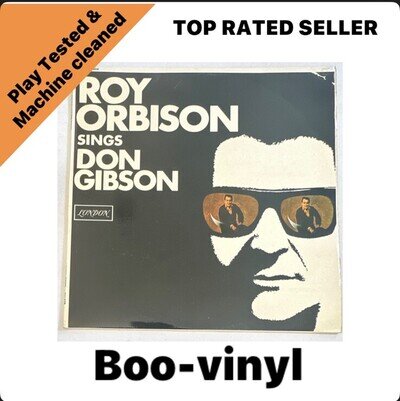 Roy Orbison Roy Orbison Sings Don Gibson 12'' LP UK 1966 London Records SHU 8318