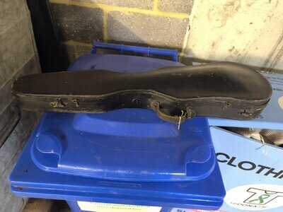 19th x2 Century Antique Wooden Violin Cases