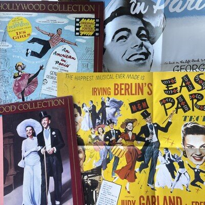 EASTER PARADE & AMERICAN IN PARIS Soundtrack 12” Vinyl & Posters Ex++