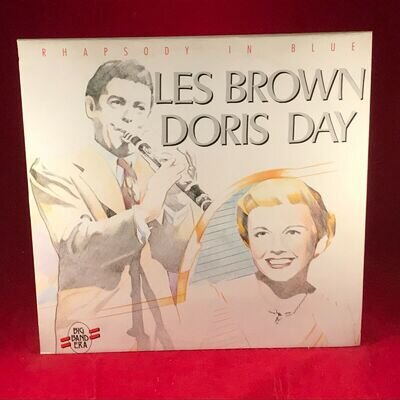 LES BROWN & DORIS DAY Rhapsody In Blue 1984 Swiss Vinyl LP EXCELLENT CONDITION