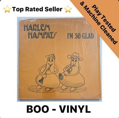 The Harlem Hamfats - I'm So Glad Lp Vinyl Record Jazz Blues Ex / Ex Condition