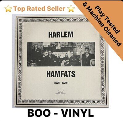 Harlem Hamfats – (1936-1939) Limited Edition Jazz Blues Vinyl Record NM / EX