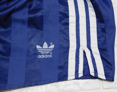 Adidas Nylon Sprinter Shiny Shorts Glanz Pants 186 Vintage 70'S D5