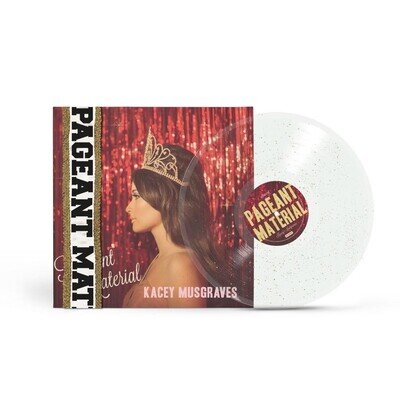 Kacey Musgraves - Pageant Material 10th Anniversary Gold Glitter Vinyl LP (New)