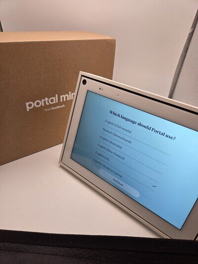 Facebook Portal Mini 8" with Alexa - Messenger / WhatsApp Video Calling- Great