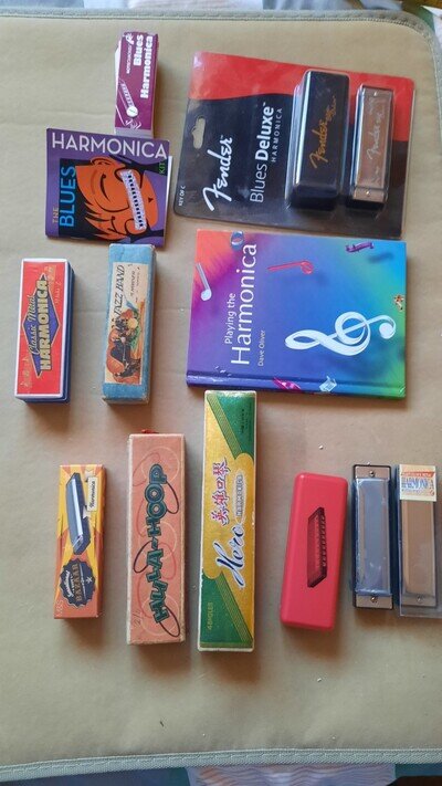 collection of asstd Harmonicas