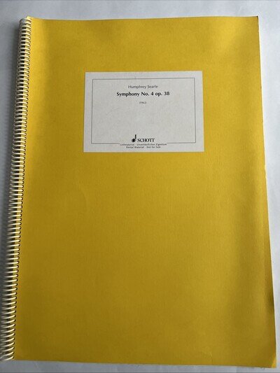 Humphrey Searle Symphony No4 Op. 38, Ferneyhough, Darius MilhaudWuorinen Fortune