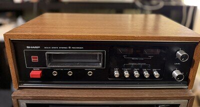 Sharp RT-811E, Solid State Stereo 8 Track Recorder.