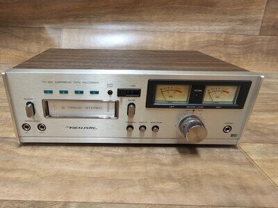 🎶 Realistic TR-883 8-Track Recorder Player • Fully Working • Clean • VU Meters