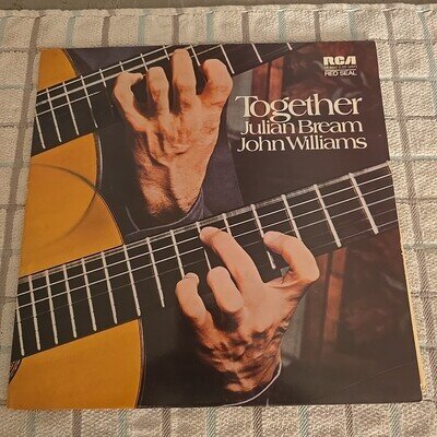 Julian Bream & John Williams - Together 12" UK Vinyl LP Record RCA RECORDS 1972