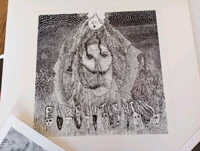 Nick Blinko Rudimentary Peni Gee Vaucher Crass Artwork FITH LP + CD industrial