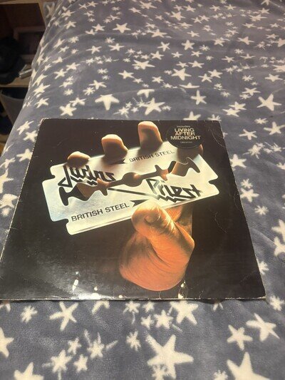 Judas Priest British Steel Vinyl Record 1980 CBS