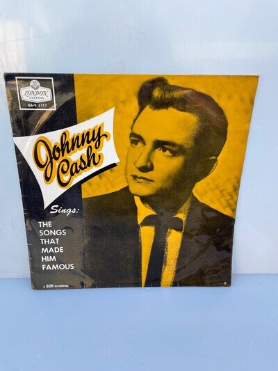 Johnny Cash. Songs That Made Him Famous LP London HA-S 2157 1st Press EX/ VG+