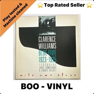 Clarence Williams Blue Five - Wild Cat Blues Blue Give 1923-1925 Lp Record Ex