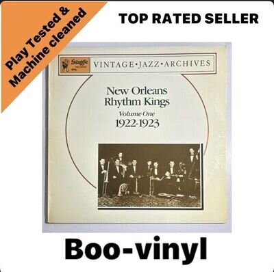 new orleans rhythm kings volume One 1922-1923 Vinyl Lp Record NM / EX
