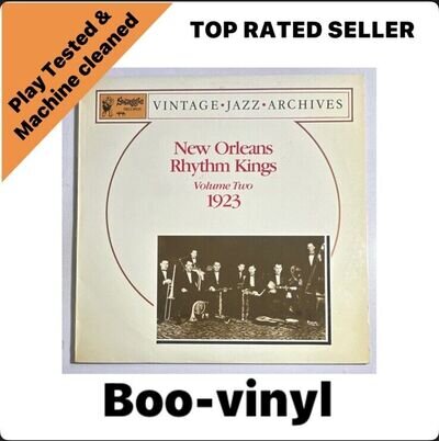 new orleans rhythm kings volume two 1923 Vinyl Lp Record NM / EX
