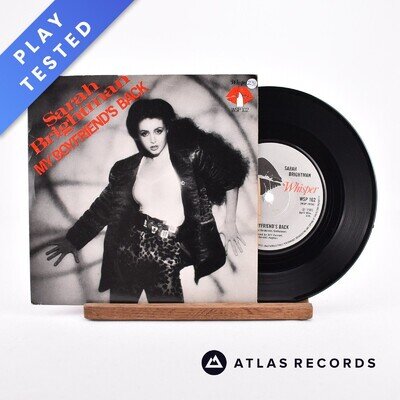 Sarah Brightman - My Boyfriend's Back - 7" Vinyl Record - EX/VG+