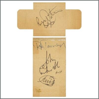 The Who Autographed 1965 Cigarette Packet Raith Ballroom Kirkcaldy Scotland (UK)