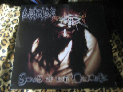 DEICIDE scars of crucifix SPLATTER VINYL LP 2018 morbid angel cannibal massacre