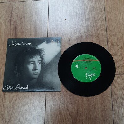 Julian Lennon - Stick Around /Always Think Twice. OZ Promo Stamp Ltd Ed 1986 NM