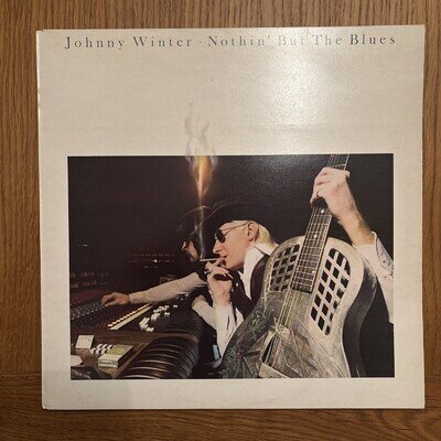 Johnny Winter nothing but the blues 1977 CBS Vinyl LP